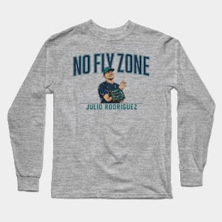 Julio Rodriguez No Fly Zone Long Sleeve T-Shirt